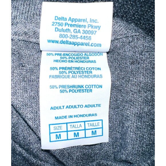 Santa Poop Emoji Graphic Tee Shirt - Delta Apparel Medium - Picture 3 of 3